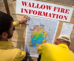 Firefighters More Confident of Progress in Wallow Fire Battle