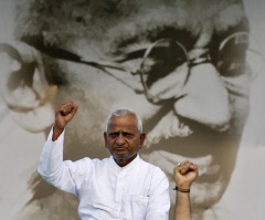 'The New Gandhi' Emerges to Combat Corruption in India