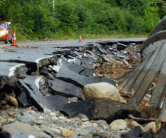 Landlocked Vermont Dealt a Deadly Blow by Hurricane Irene