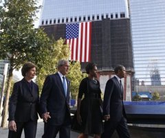 Obama, Giuliani Read Bible; Bush Mentions God at 9/11 Service