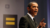 Obama Vows to Carry on Fight for Gay Equality