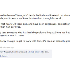 Steve Jobs Dead: Obama, Gates, Zuckerberg Mourn Loss of Steve Jobs