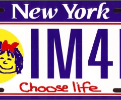 Federal Court Orders N.Y. to Approve 'Choose Life' License Plates