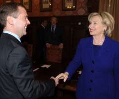 Vladimir Putin Blames Hillary Clinton for Election Protests in Russia