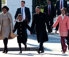 Obama Goes to Church; Likened to John the Baptist