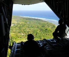 US Air Force Delivers Aid to Micronesia in 'Operation Christmas Drop'