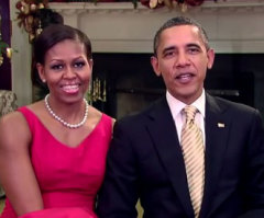 Obamas Thank Troops, Mention Christian Faith in Christmas Address