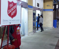 Salvation Army Kettles Get Gold, Diamonds This Christmas