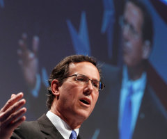 Rick Santorum Gains ‘Momentum’ From Poll Boost