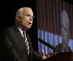 John McCain Urges Air Strikes on Syria as Obama Continues Diplomatic Approach