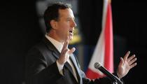 Santorum Says Wife Disapproved of His Obama, Snob Remark