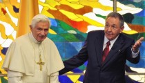 Pope Benedict XVI Meets With Cuban President Raul Castro