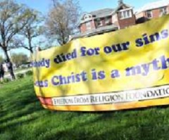 Atheist Sign to Counter Easter Display Stolen From Illinois Park