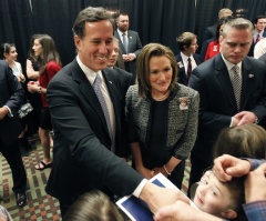 Santorum's Hard Decision: Daughter Bella Improves, but Romney Surges in Pa.