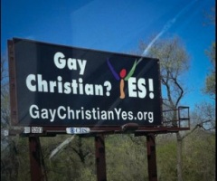 'Gay Christian' Billboard Campaign Rebuked as 'Unchristian,' Promoting 'Generic Love'