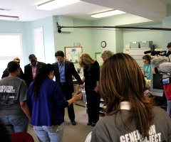 Joel Osteen Visits Christian Pregnancy Center in DC