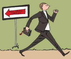 Walking Away From Cultural Change