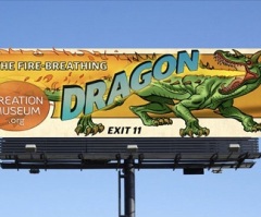 Creation Museum Launches Nationwide 'Dinosaur' Billboard Campaign