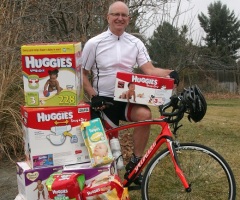 Pastor to Bike Across US for Diaper Charity