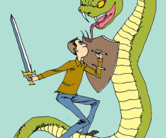 Battling the Serpent of Sin