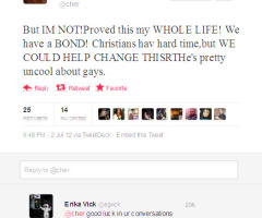 Singer Cher Praises 'Cool' Joel Osteen, Draws Backlash From Gay Fans