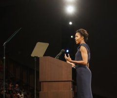Michelle Obama Recruiting Visit to S. Fla. School Ruffles Feathers