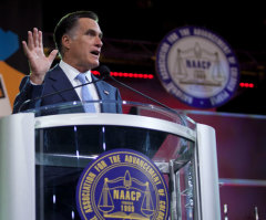 Romney 'Jeered' by NAACP Audience After Proposing to Repeal 'Obamacare'
