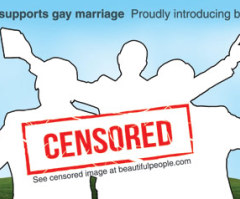 Billboard Supporting Gay Marriage 'Unintentionally' Put Next to Catholic Church?