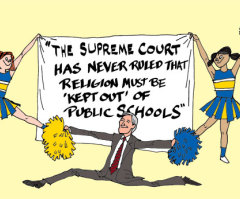 Greg Abbott: Cheering for Kountze High School