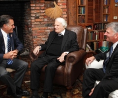 Billy Graham Meets With Romney; Impressed by His Values