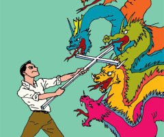 Battling the Man-Killers!