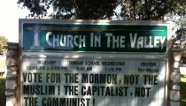 Texas Church Sign Calls Obama 'Muslim,' 'Communist'