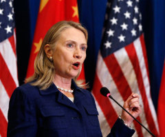 Clinton Speaks to Serbians at Orthodox Church, Urges Unity for Kosovo