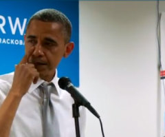 Obama Gets Teary in Emotional Talk With Campaign Staff (VIDEO)