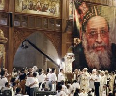 Egypt's New Coptic Pope Enthroned in President Morsi's Absence