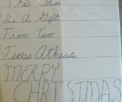 Texas Atheist Offers Star to Nativity Scene to Stop 'Animosity'