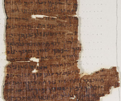 Nash Papyrus Digitized: Ancient Copy of Ten Commandments Goes Online