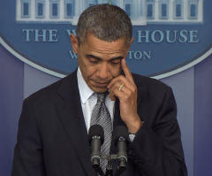 Obama Cries, Quotes Scripture in Speech on Conn. School Shooting
