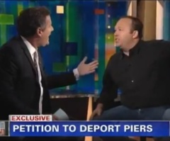 Alex Jones on 'Piers Morgan' Warns of Civil War if Guns Are Taken