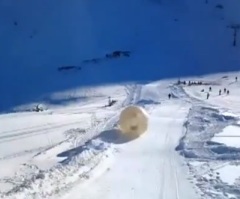 Russia Zorb Video Captures Deadly Accident on Ski Slope (VIDEO)