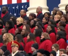 Brooklyn Tabernacle Choir Sings 'Battle Hymn of the Republic' at President's Inauguration