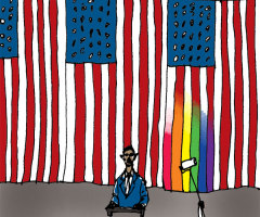 Inaugural Colors: Endorsing Gay Marriage