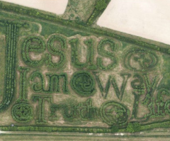 UK Farmer Plants Maze of Trees With a Biblical Message