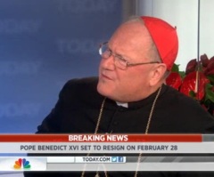 Cardinal Dolan 'Startled and Anxious' at Pope Benedict XVI's Resignation