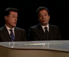 Stephen Colbert, Jimmy Fallon Sing 'Ivory and Ivory' Duet
