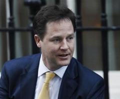 Atheist Politician Nick Clegg Sending Son to Catholic School