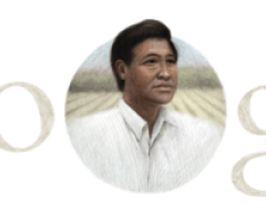 Google Doodle Honors Cesar Chavez, Not Jesus Christ, on Easter Sunday