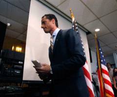 Scandal Scarred Anthony Weiner Now Second in Race for NYC Mayor