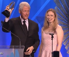 Bill Clinton Receives GLAAD Award; Credits Daughter for Gay Marriage Stance