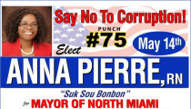 North Miami Mayor Candidate Claims 'Endorsed by Jesus Christ' on Campaign Poster